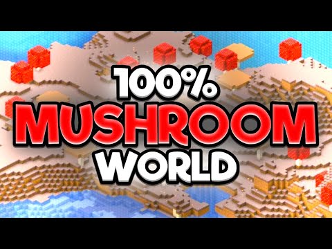 Can I Beat Minecraft If The World Is 100 Mushroom Fields 
