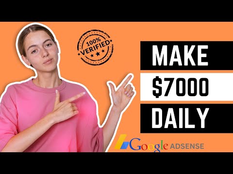 Earn $7000 Daily with Google AdSense | AdSense Loading Method 2023