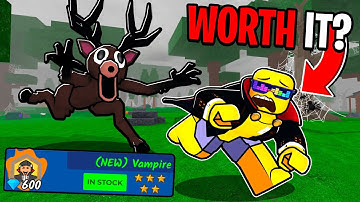 Testing New VAMPIRE Class in 99 Nights in the Forest🔦