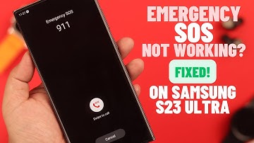 Samsung S23 Ultra: Emergency SOS Not Working? - Fixed! [Active]