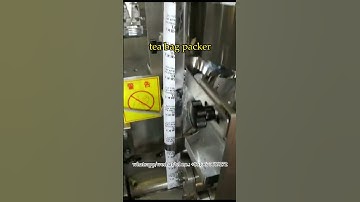 Inner tea bag packing machine for small business