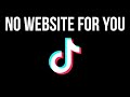 The creators of TikTok caused my website to shut down