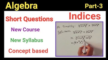 03: Indices important short Questions|| New course class 9 c.maths || class 9 math indices in nepali