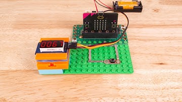 MicroBit University - 7 Segment Display Single Button