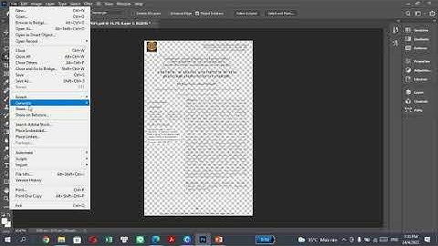 Cách ghép file PDF bằng Photoshop dễ dàng