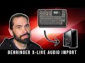 How to Import Audio from Behringer X-LIVE Card