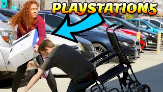 Karen Steals PlayStation 5 From Guy In Wheelchair (INSTANTLY REGRETS IT) To Catch A Thief