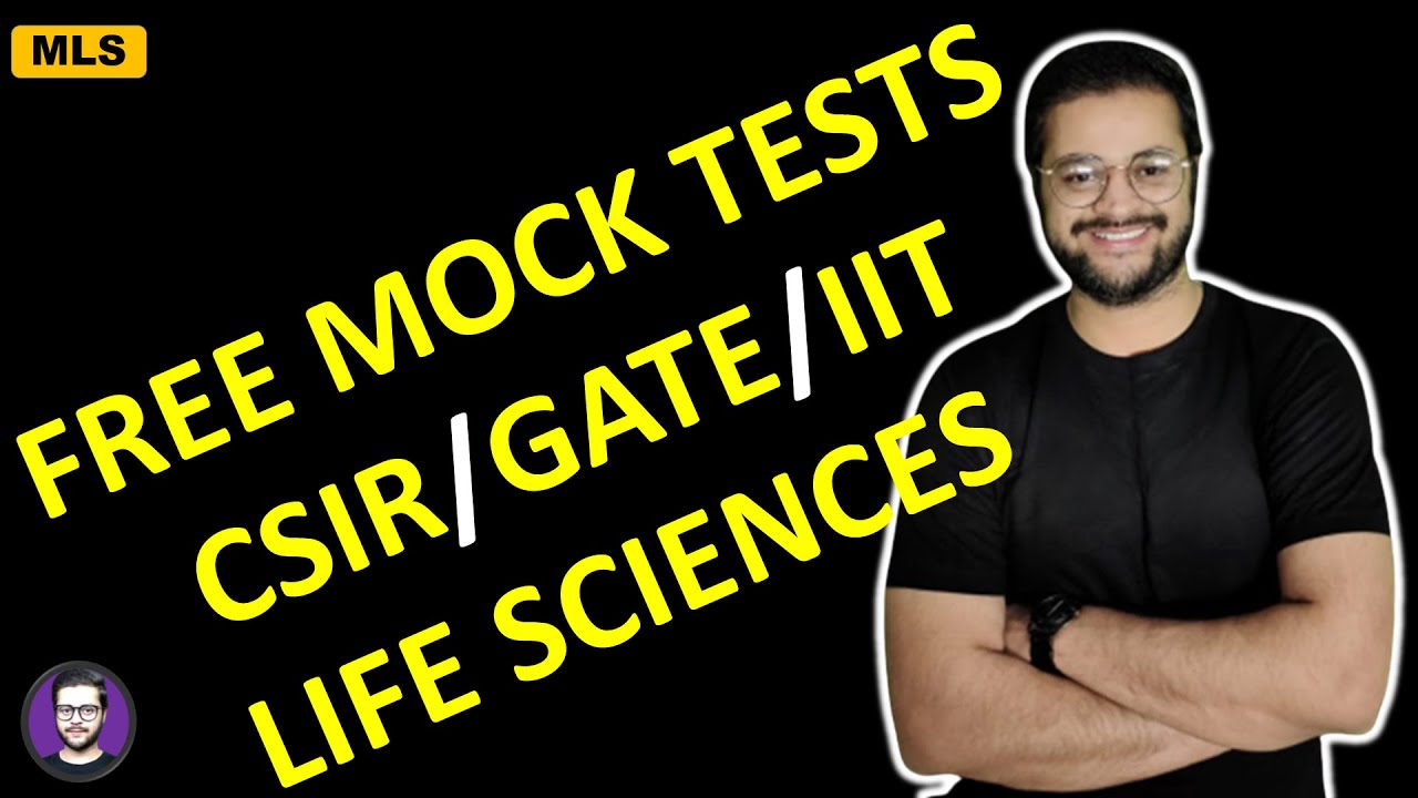 Free Mock Tests For CSIR Life Sciences GATE IIT JAM csir aiims Free mock tests for csir life sciences gate iit jam csir aiims