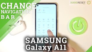 Samsung Galaxy A11 Customize Notification Bar Icons screenshot 3