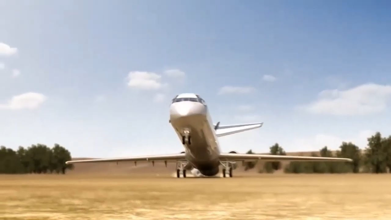 Spanair flight 5022 crash animation 