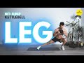 Kettlebell Leg Workout At Home | Legs and Glutes Follow along