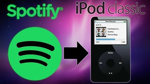 I traded Spotify for an iPod