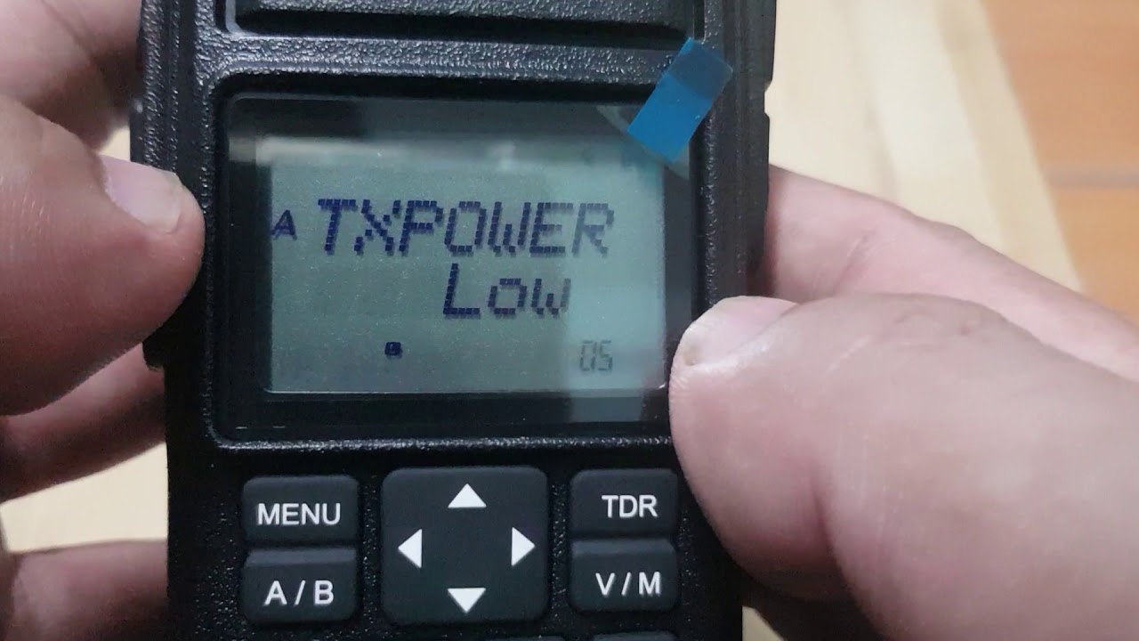 วิธีปรับกำลังส่ง Motorola gp9100 Plus
