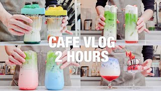 🥵지난주에는 정말 바빴는데, 여러분은 잘 지내시나요?🥵 2시cafe vlog / 카페 브이로그 / asmr