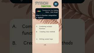 🔥 Python Functions Quiz 99% FAIL! (Are You in the 1%?) - 14