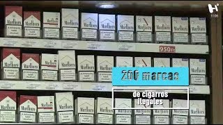 Hay más de 200 marcas de cigarros "pirata" en el país, reportaje del Heraldo de México