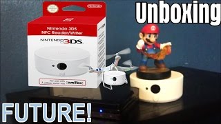 Unboxing the Nintendo 3ds Amiibo NFC Reader FUTURE!