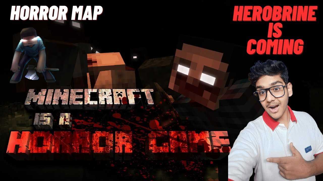 Herobrine Want To Kill Me | Minecarft Scary Horror map | Hindi - YouTube