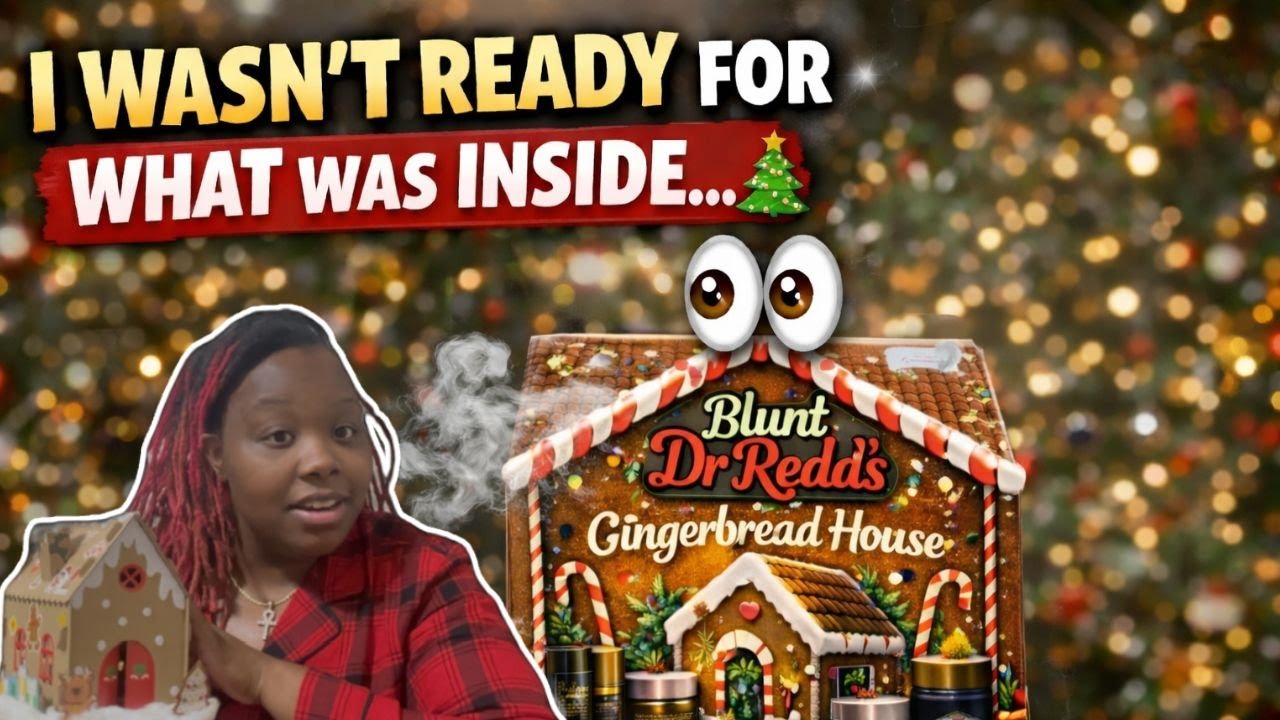 This is NOT your Granny's Gingerbread House | Blunt Dr Redd Unboxing