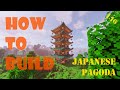 MINECRAFT building tutorial: How to build a JAPANESE PAGODA [with new NETHER BLOCKS][1.16]