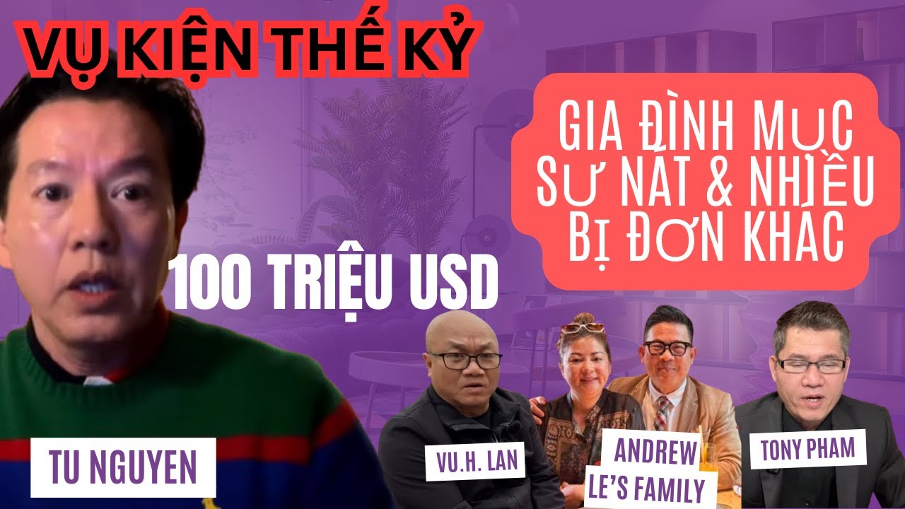 🔥 Vụ kiện cực lớn Cộng Đồng VN tại Mỹ về số tiền đòi bồi thường và số người bị kiện lên đến 17