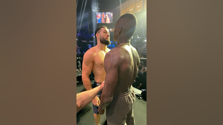 #ufcsaudiarabia Adesanya vs Imavov
