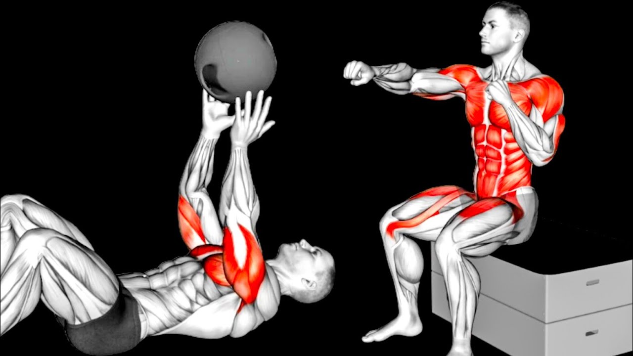 5Min Intense UPPER BODY WORKOUT with WEIGHTS Build Muscle + Boost