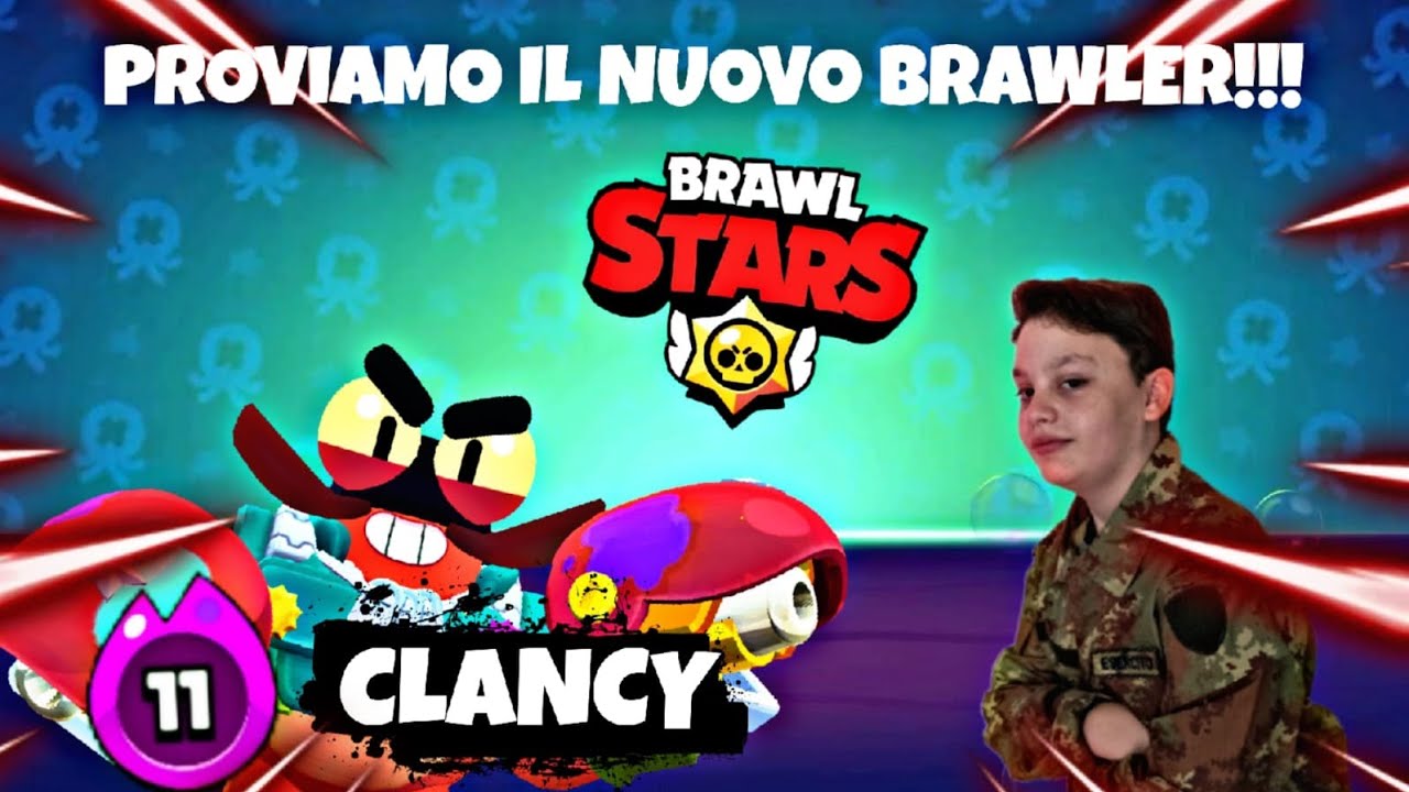 Proviamo il nuovo brawler Clancy su brawl stars!!!! e informazioni sui ...