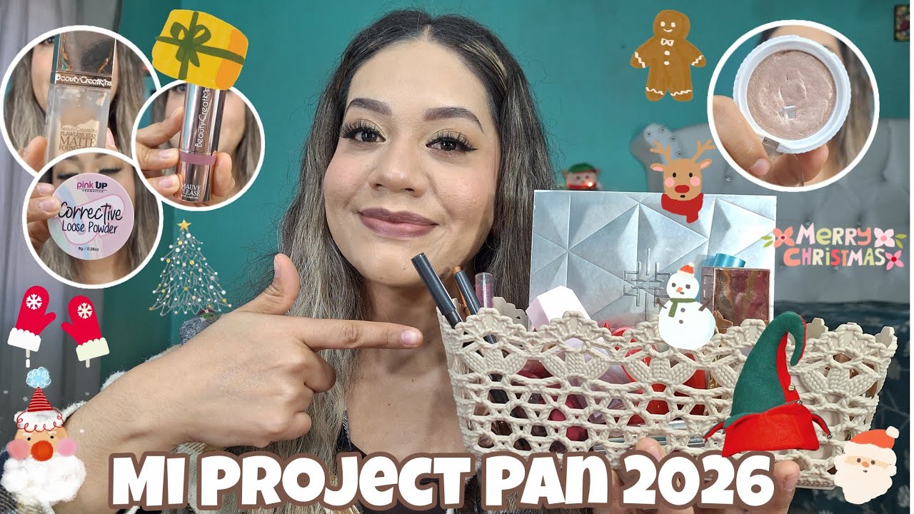Mi Project Pan 2026 🥰 ✨️|Beauty Creations,Italia Deluxe, L'Oréal,Pink Up  etc... 