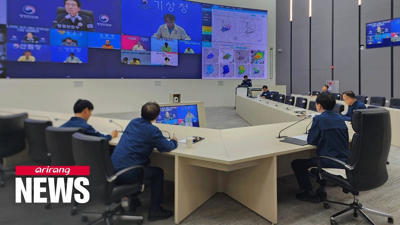 Monsoon season in S. Korea: Heavy rain, flooding in southern regions