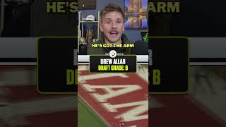 Mike Renner is liking the Drew Allar selection for the Steelers #nfldraft