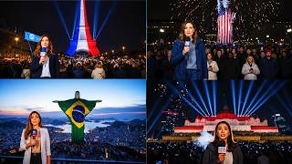 Which country's landmark is your favorite? 🌍✈️ 4K AI ASMR Reveal | Part 2
