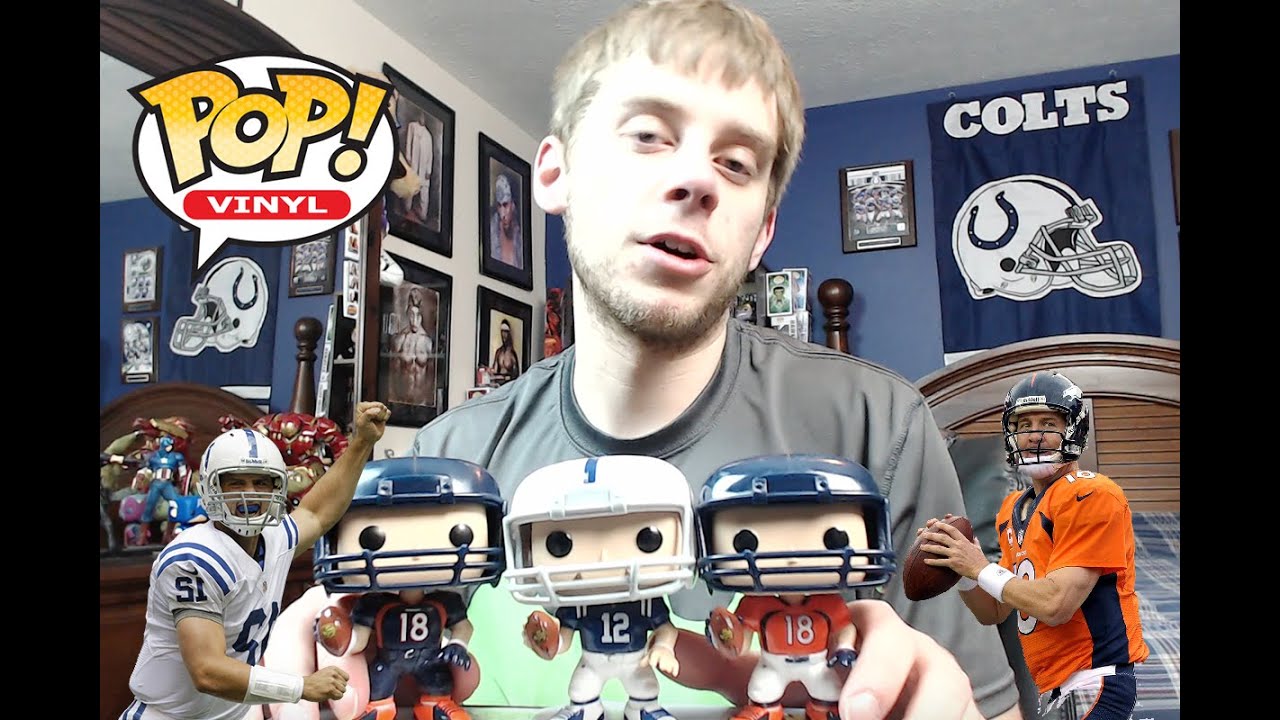 Peyton Manning and Andrew Luck NFL Pop Figures! 