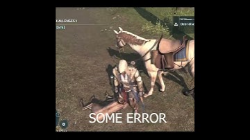 Some Error In Assassins Creed 3  | Games wrold | #funny #gaming #viral #shorts