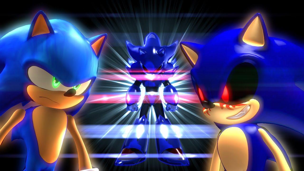Dark Sonic And Metallix V.S. Sonic.EXE (Season 2 Episode 3) [Animation] ソニック v. ソニック