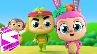 Video Pembelajaran Kelinci Dan Kura-Kura Dan Cerita Animasi Untuk Bayi