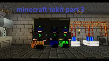 minecraft tekkit mod part 3 making new power armor