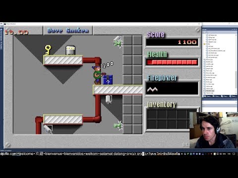 Dave Gnukem 2D Scrolling Platform Shooter inspired by Duke Nukem 1