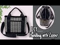 DIY Cara Membuat Tas/Handbag/Tote Bag/Crossbody Bag Tutorial &amp;  Pattern