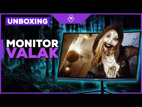 Unboxing Monitor Gamer Mancer Valak - Perfeito para suas jogatinas