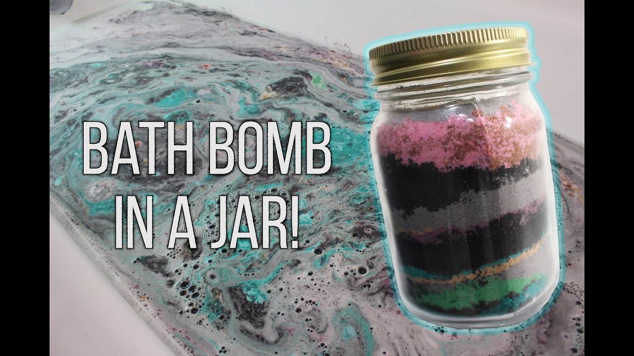 Bath Bomb in a Jar