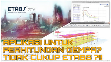 BELAJAR ETABS #5 [PERHITUNGAN GEMPA STATIK DINAMIK]