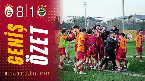 📺 GENİŞ ÖZET | Galatasaray U17 8-1 Fenerbahçe U17 (U17 Elit A Ligi 19. Hafta)