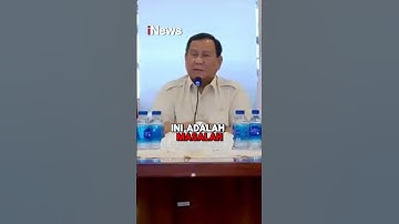 Keras! Prabowo Ultimatum Pengusaha Nakal | #shorts