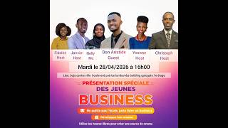26/4/2026 BUSINESS PRESENTATION Par ARISTIDE JANVIER ...
