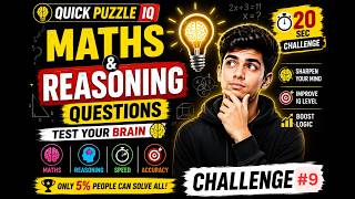 Quick Puzzle IQ | Only Sharp Minds Solve This #9