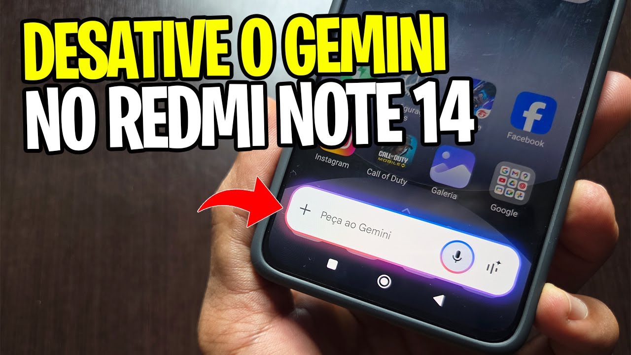 How to disable GEMINI on Redmi Note 14 - YouTube