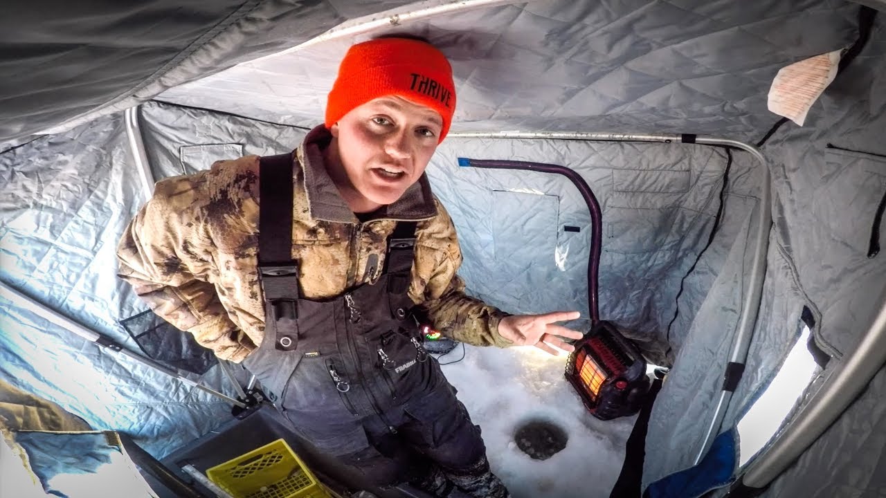 Ice Fishing During an Extreme Cold Warning. YouTube