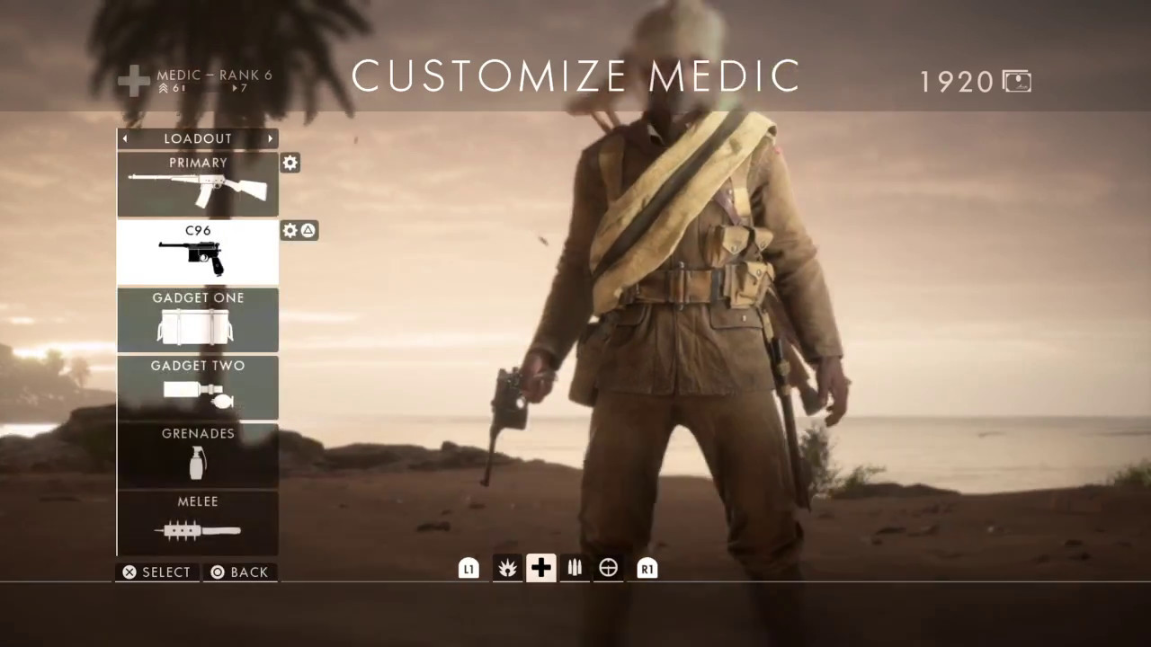 Battlefield™ 1_Medic Gameplay autoloading 8 .35 extended rifle