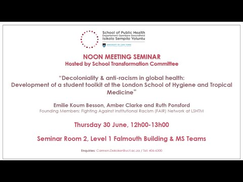 SPH Noon Meeting Seminar 30 June 2022